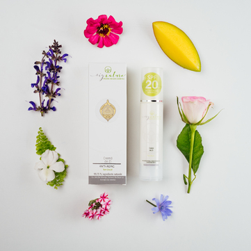 Hydrating Day cream for Dry Skin with Mango Butter, Peony Extract and Mint Extract - 50 ml 
